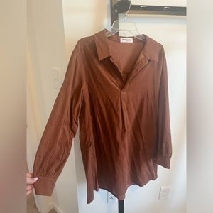 Shop Impressions Brown Dress